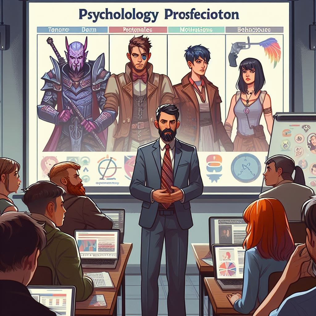 La Psicologia personaggi Gdr